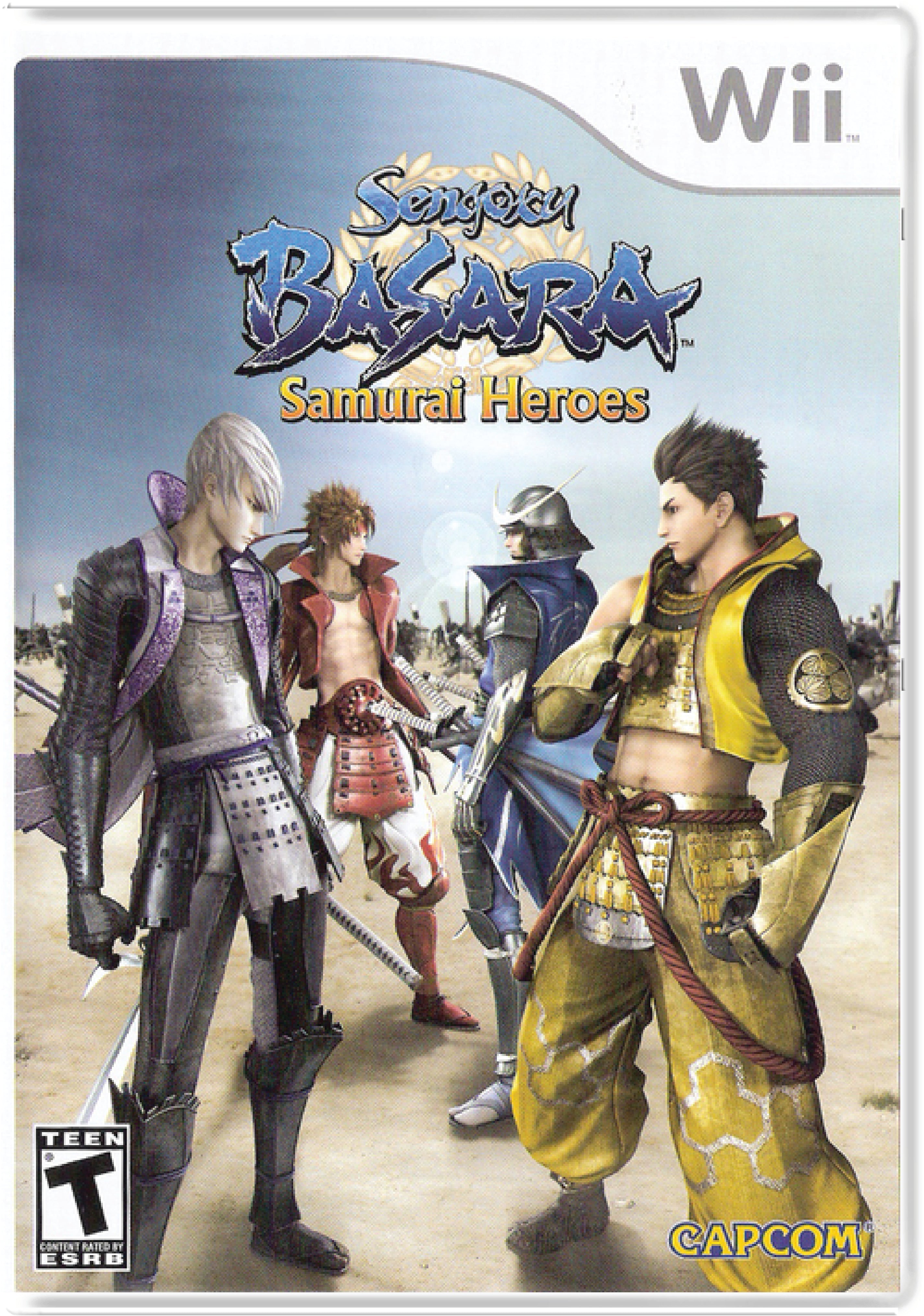 Sengoku Basara Samurai Heroes Cover Art