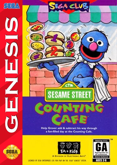 Sesame Street Counting Cafe Cover Art