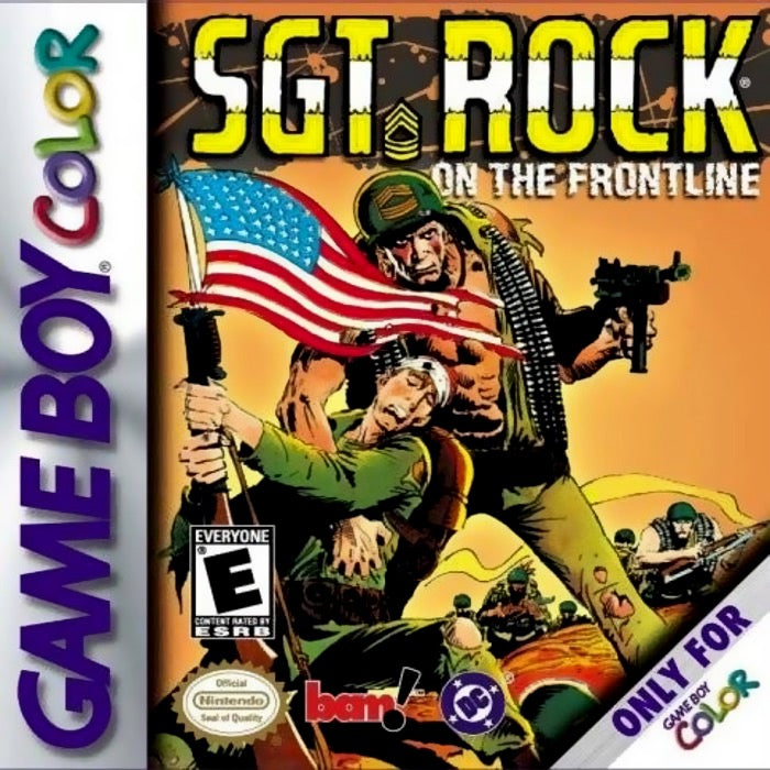 Sgt. Rock On the Frontline Cover Art