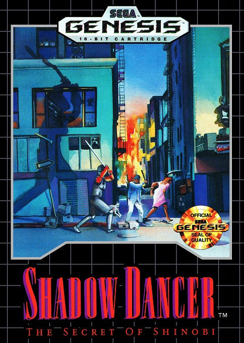 Shadow Dancer The Secret of Shinobi Cover Art