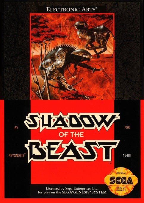 Shadow of the Beast Cover Art