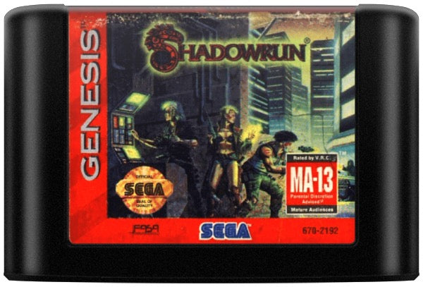 Shadowrun Cartridge