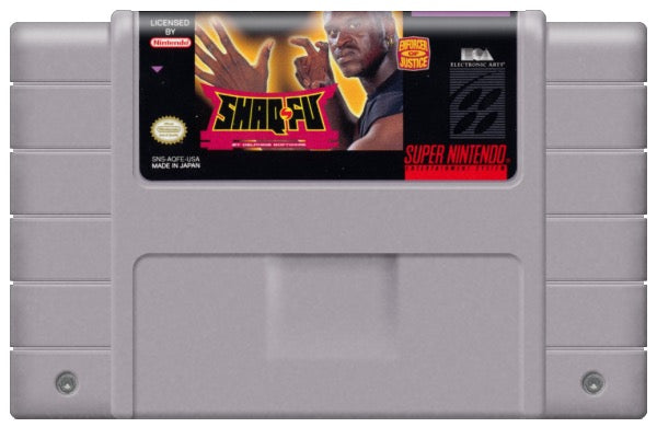 Shaq Fu Cartridge