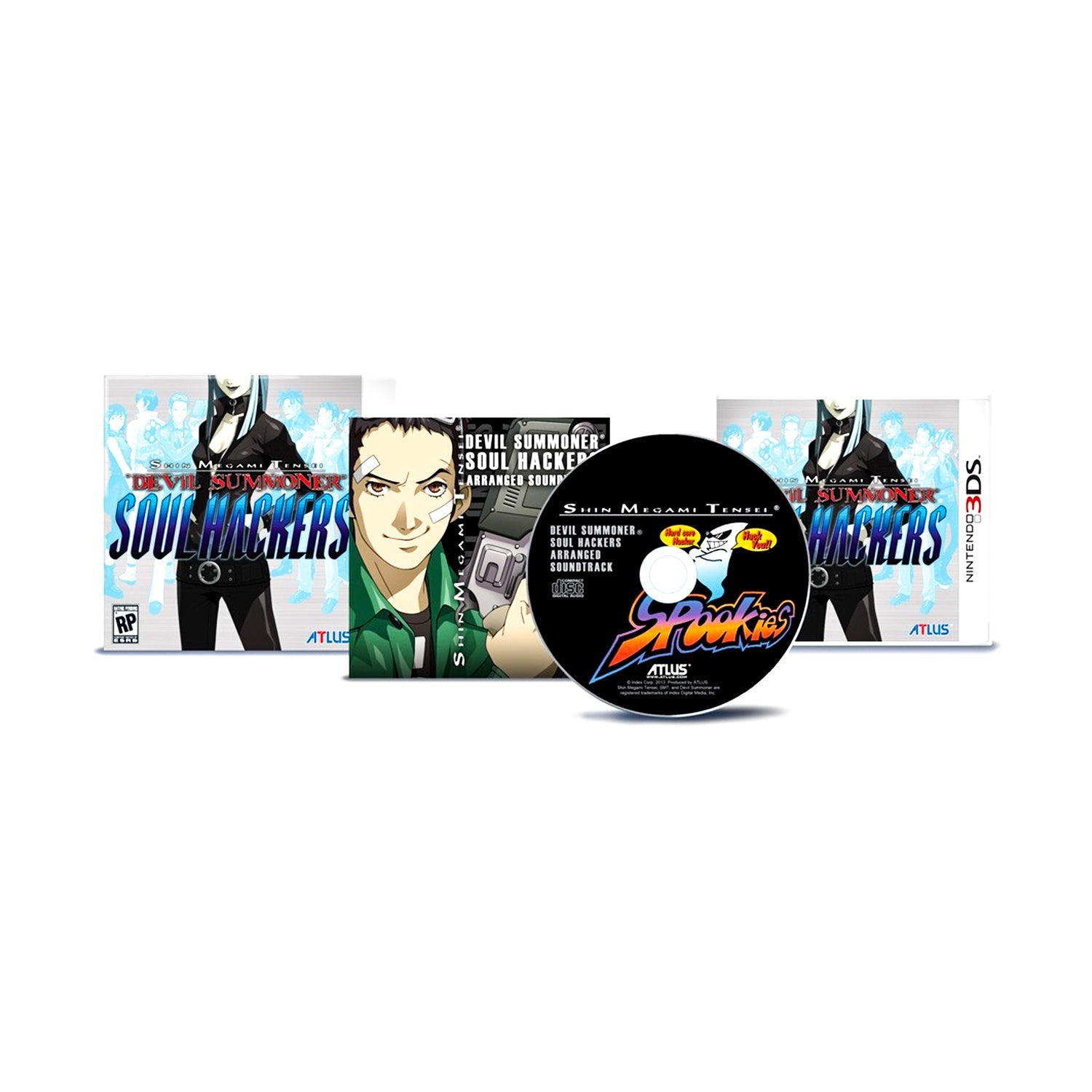 Shin Megami Tensei Devil Summoner Soul Hackers Soundtrack Bundle Cover Art