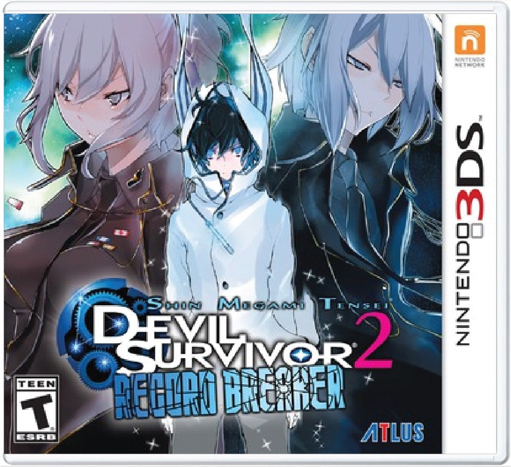 Shin Megami Tensei Devil Survivor 2 Record Breaker Cover Art