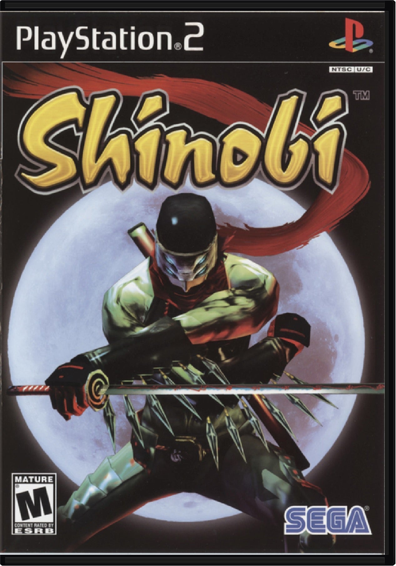 Shinobi Cover Art and Product Photo