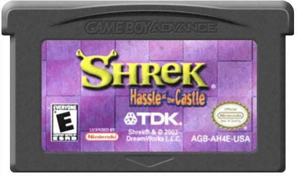 Shrek Hassle in the Castle Cartridge