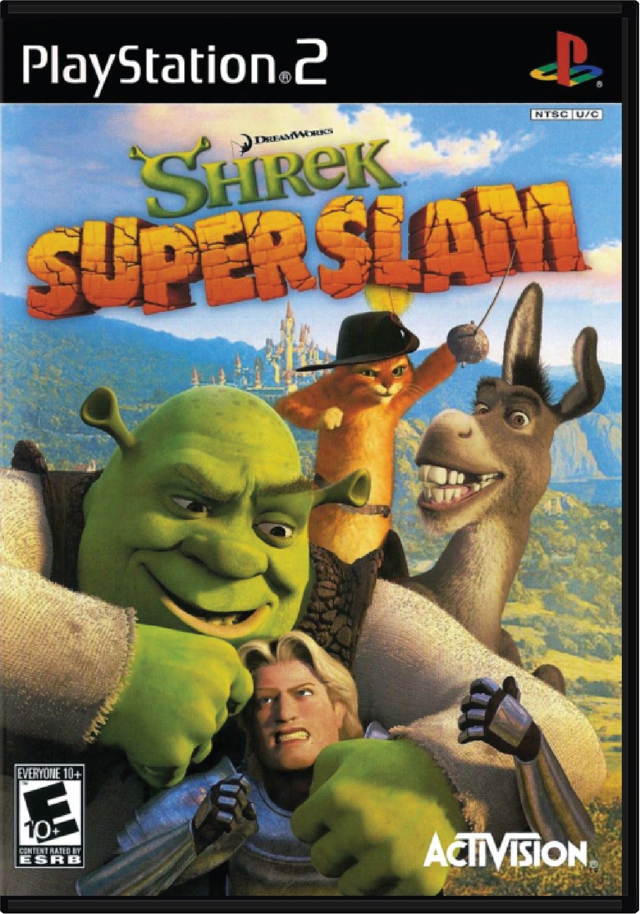Shrek Superslam Cover Art and Product Photo