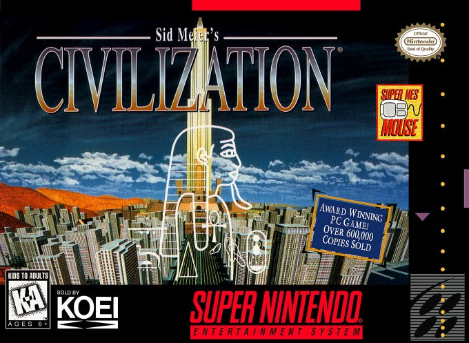 Sid Meier's Civilization Cover Art