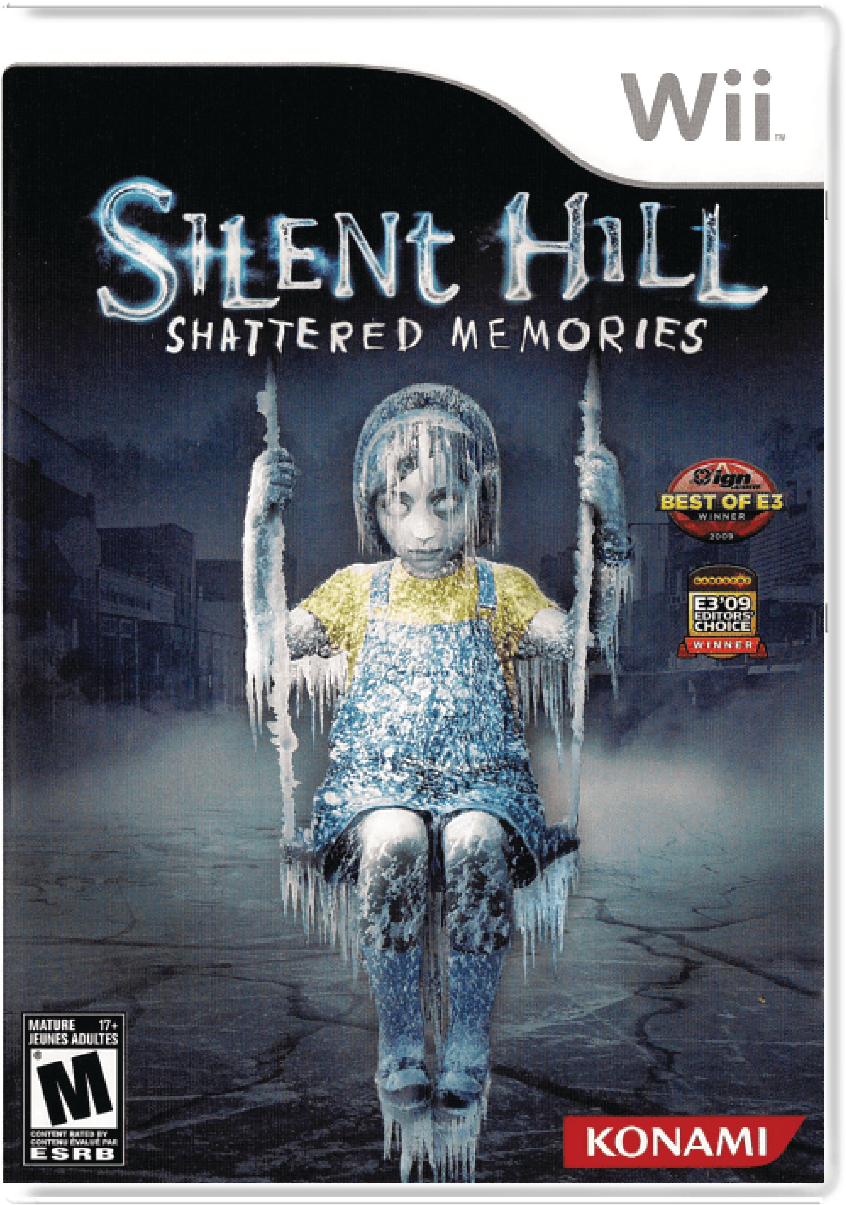 Silent Hill Shattered Memories Cover Art