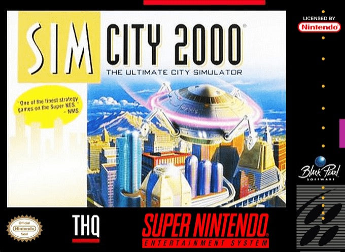 SimCity 2000 Cover Art