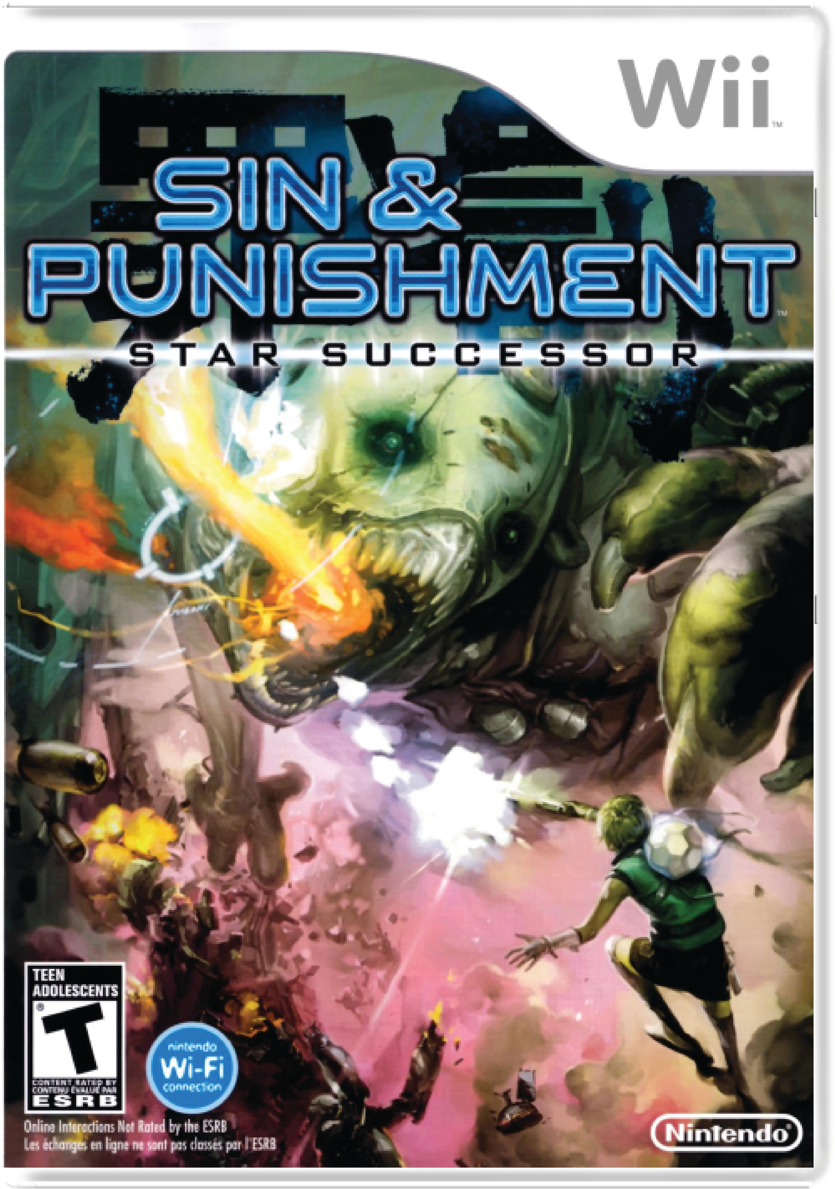 Sin and Punishment Star Successor Cover Art