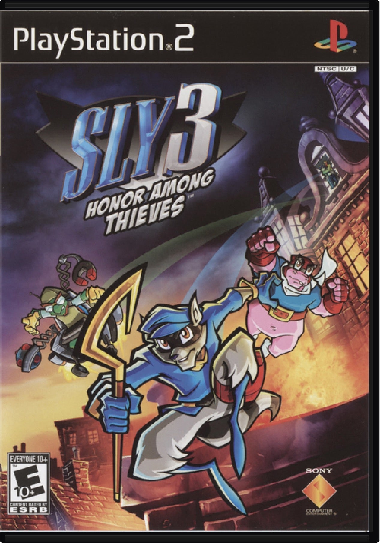 Sly 3 Honor Among Thieves Cover Art and Product Photo