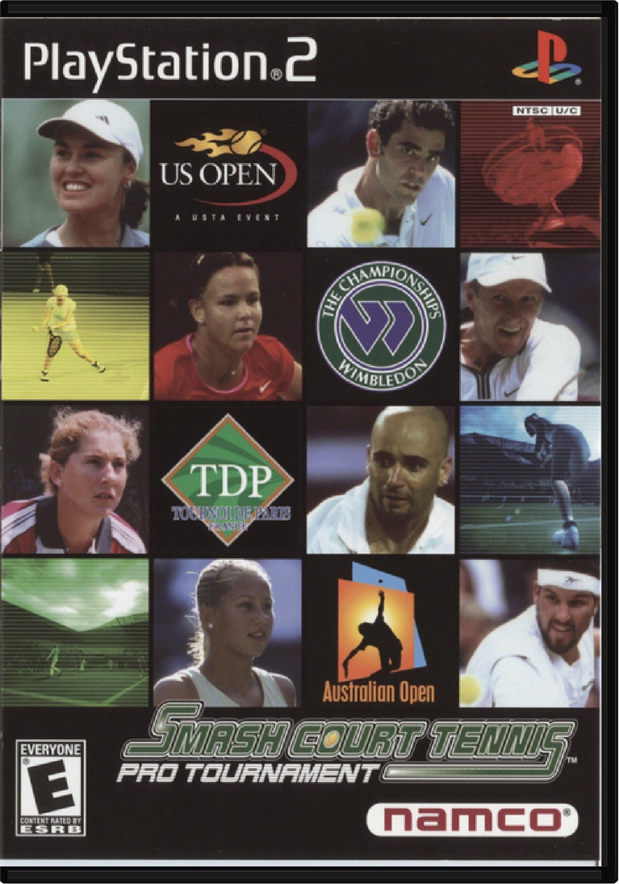 Smash Court Tennis Pro Tournament Cover Art and Product Photo