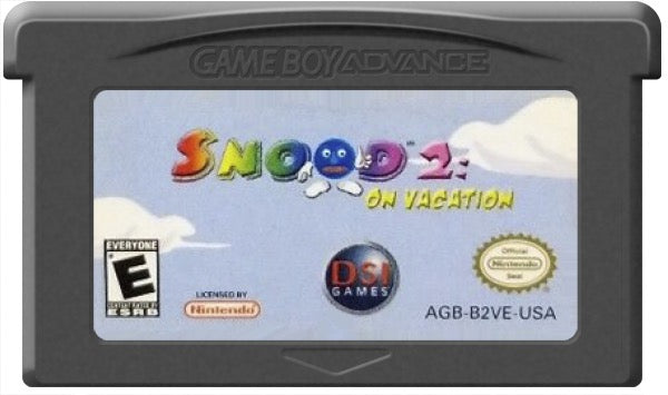 Snood 2 On Vacation Cartridge
