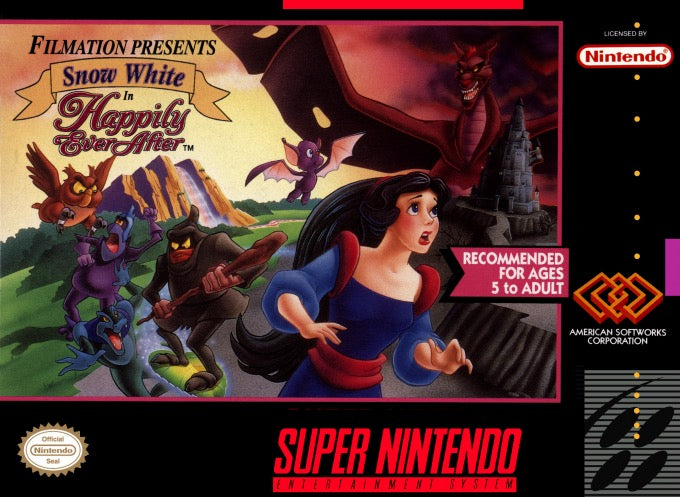 Snow White in Happily Ever After Cover Art