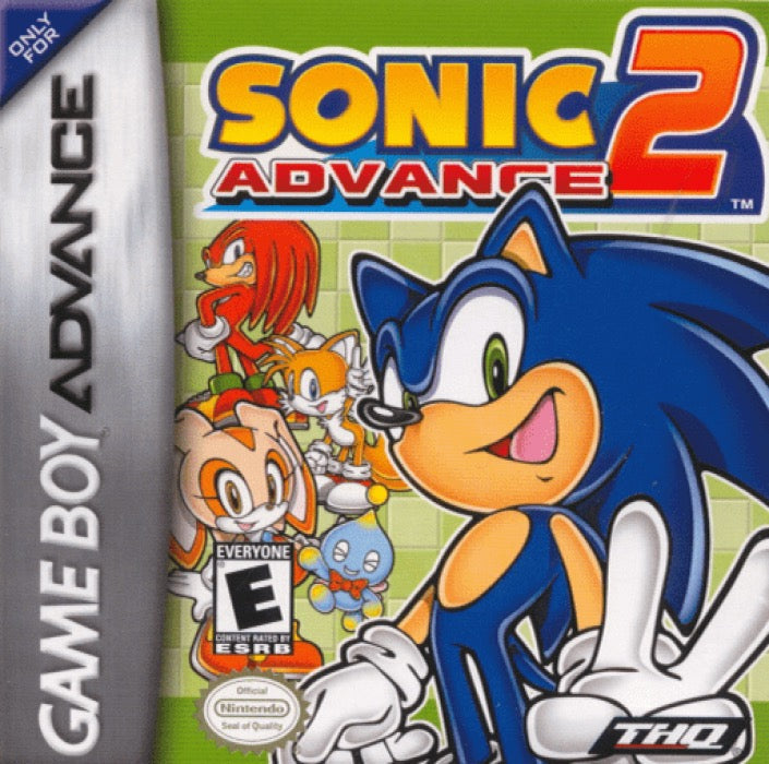 Sonic Advance 2 Cover Art