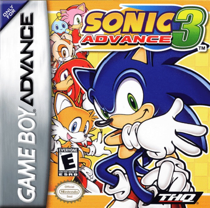 Sonic Advance 3 Cover Art