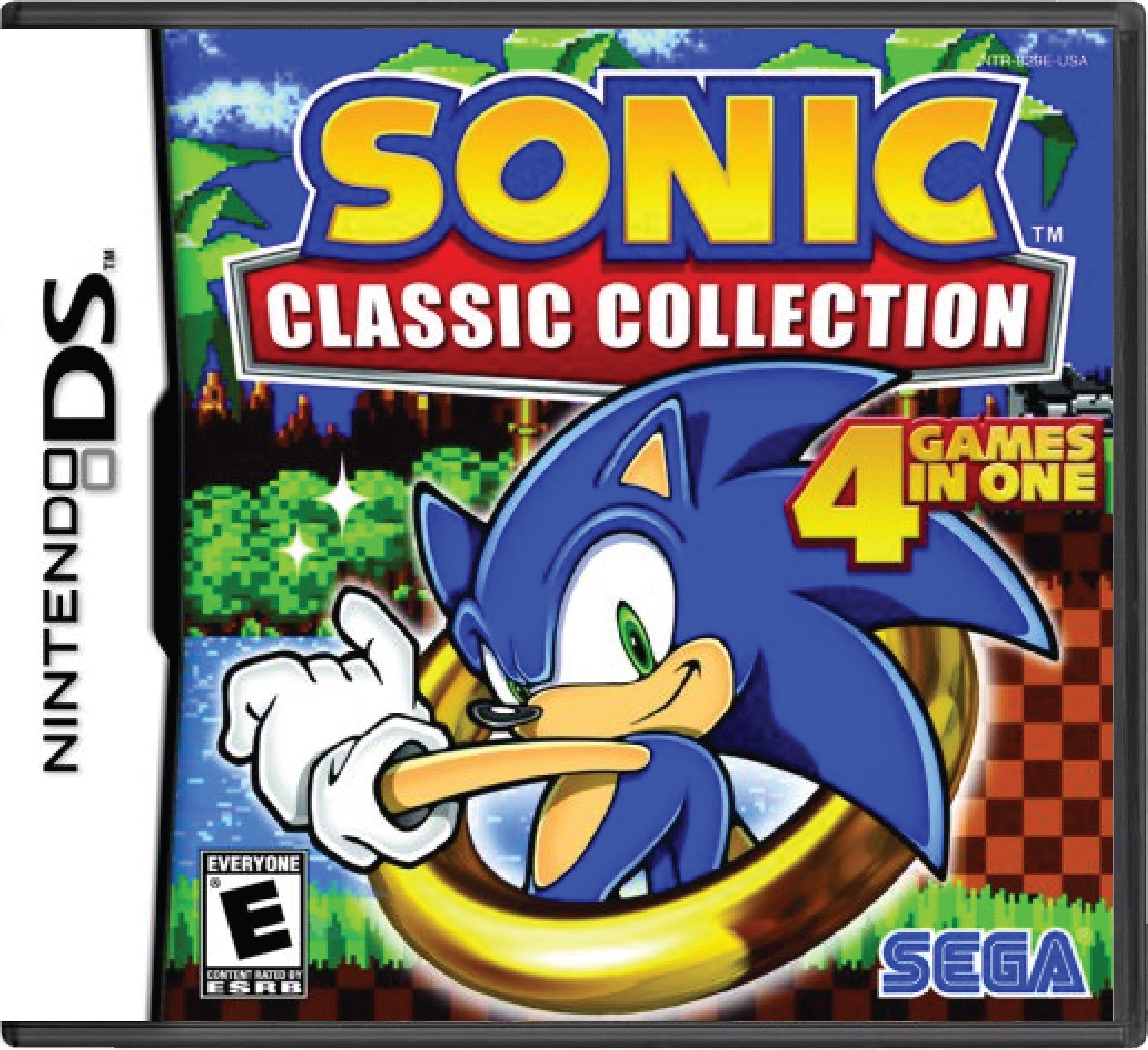 Sonic Classic Collection Cover Art