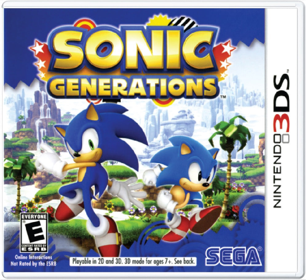 Sonic Generations Cover Art