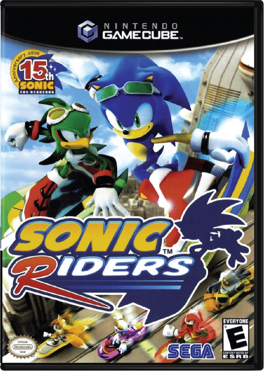 Sonic Riders Cover Art and Product Photo