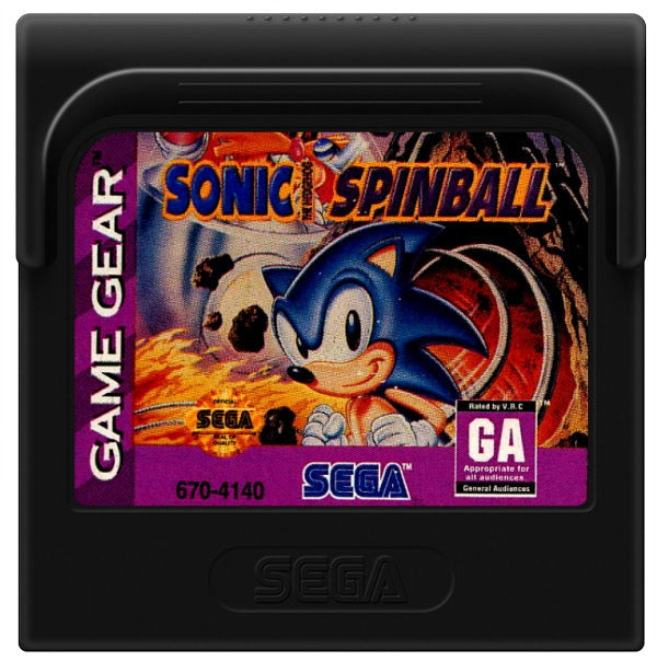 Sonic Spinball Cartridge