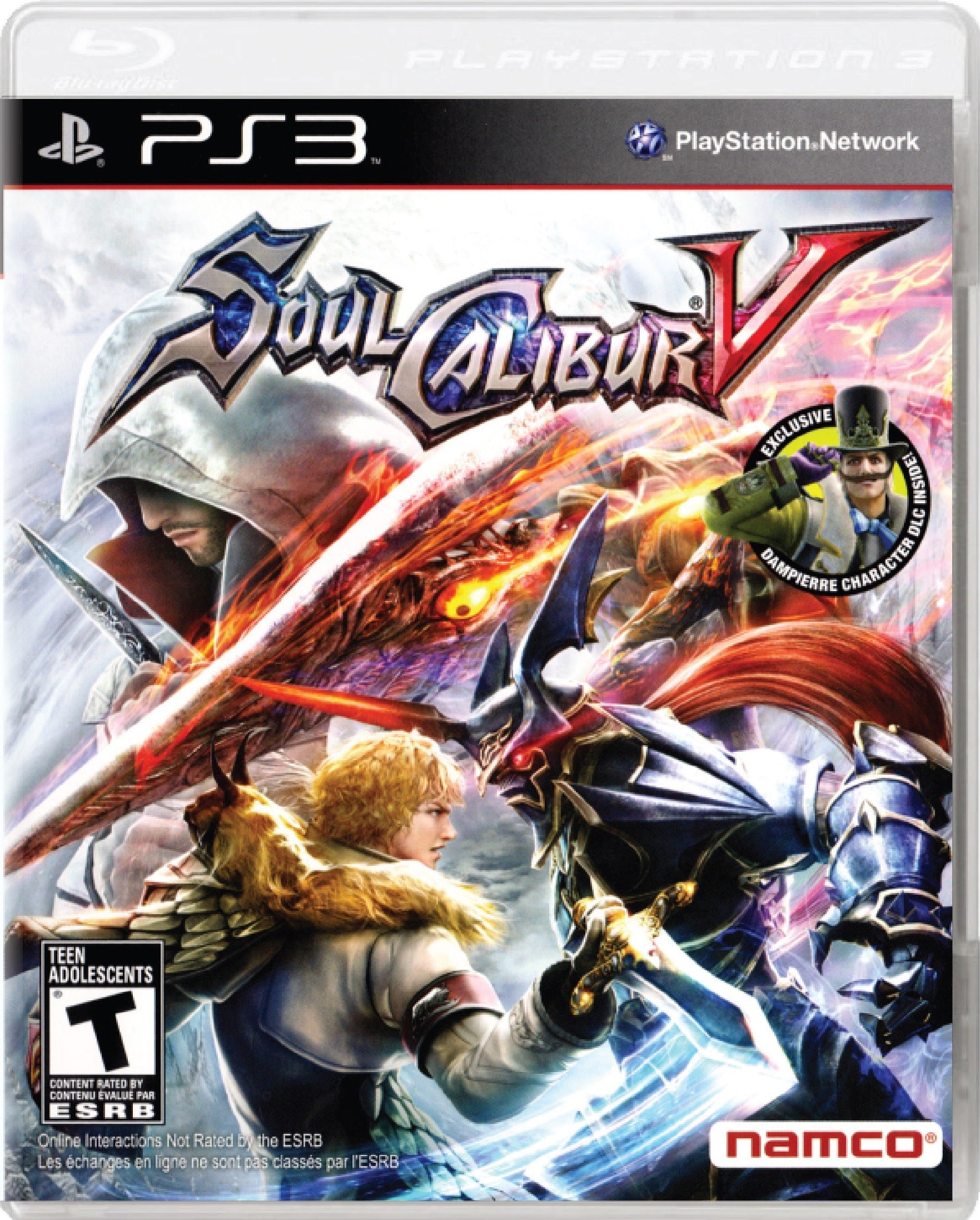 Soul Calibur V Cover Art