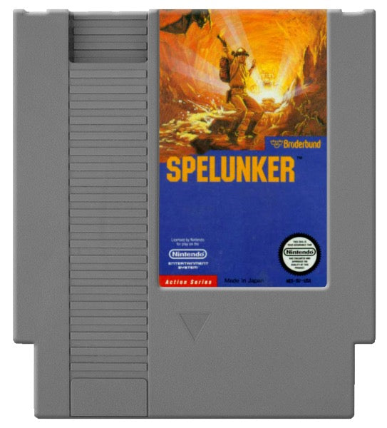 Spelunker Cover Art and Product Photo