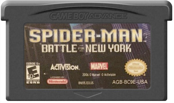 Spider-Man Battle for New York Cartridge