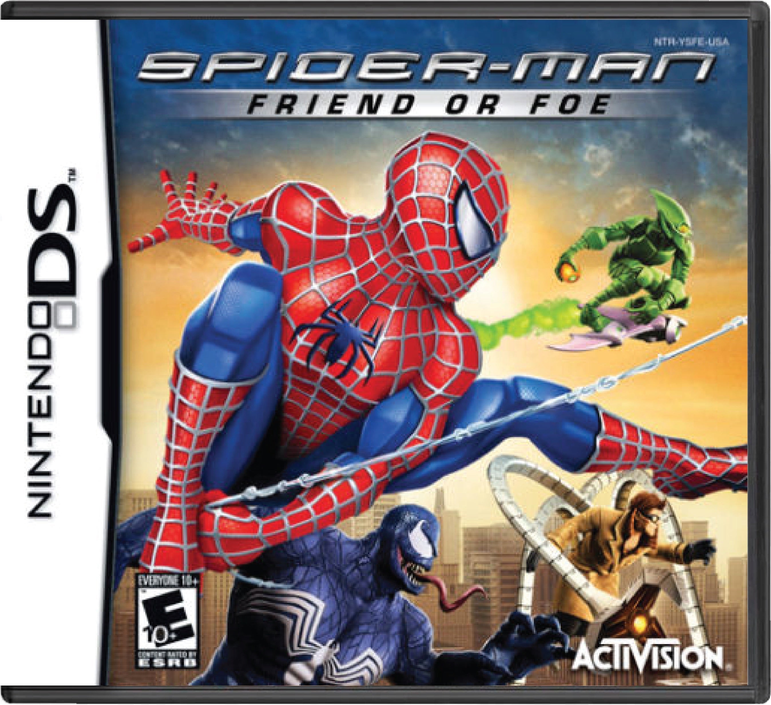 Spider-Man Friend or Foe Cover Art