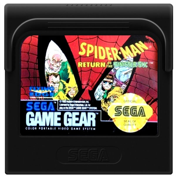 Spiderman Return of the Sinister Six Cartridge