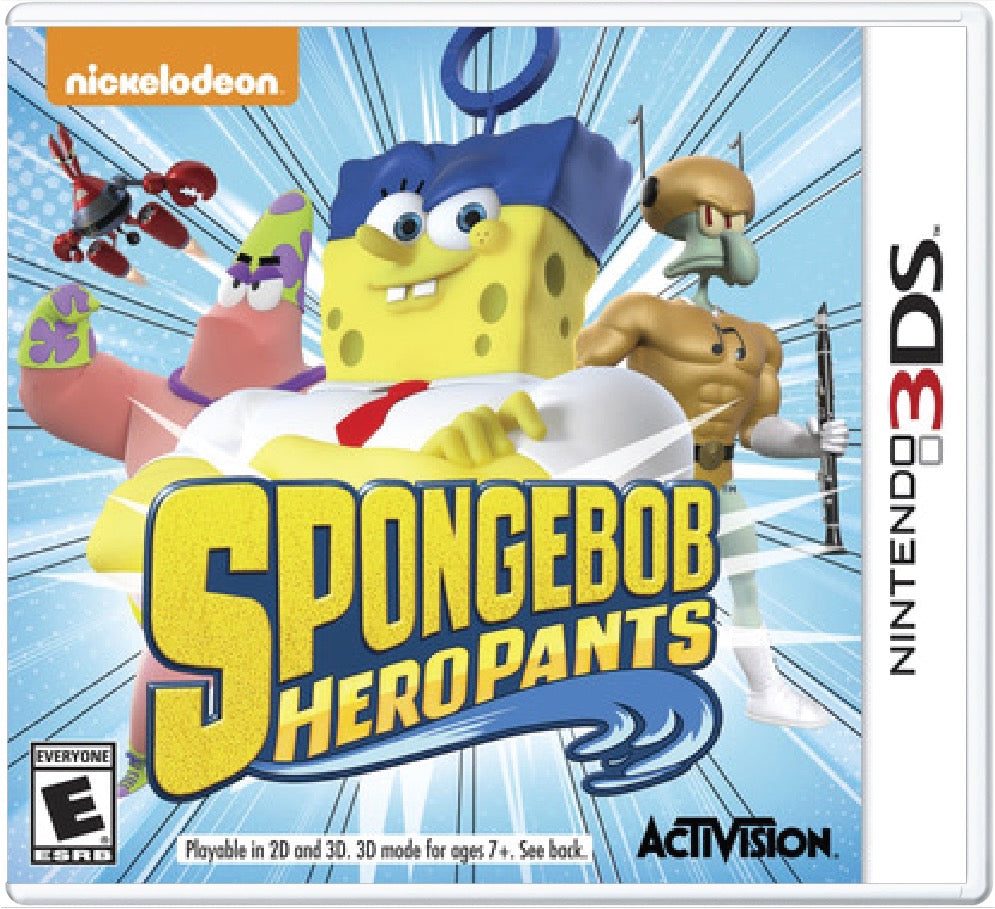 SpongeBob HeroPants Cover Art