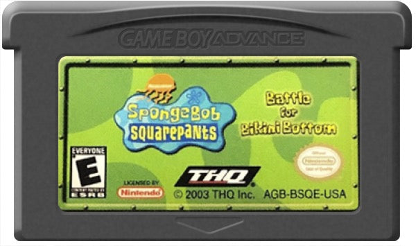 SpongeBob SquarePants Battle for Bikini Bottom Cartridge