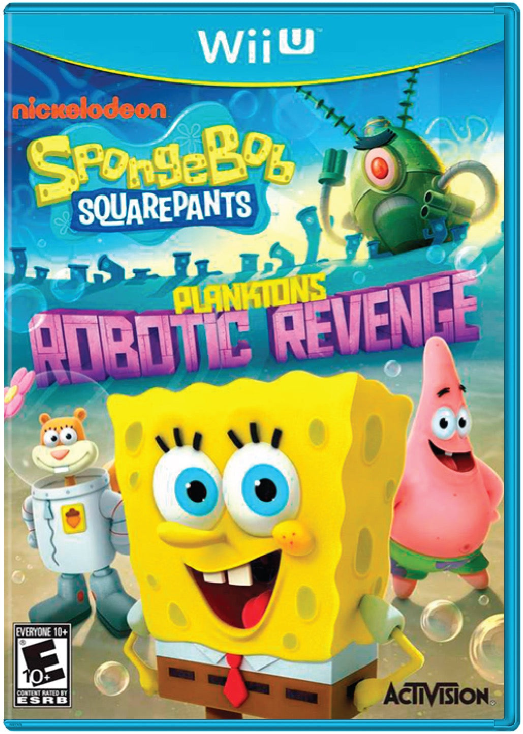 SpongeBob SquarePants Plankton's Robotic Revenge Cover Art and Product Photo
