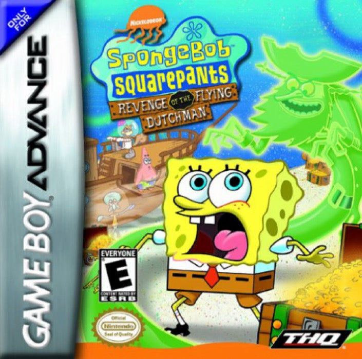 SpongeBob SquarePants Revenge of the Flying Dutchman Cover Art