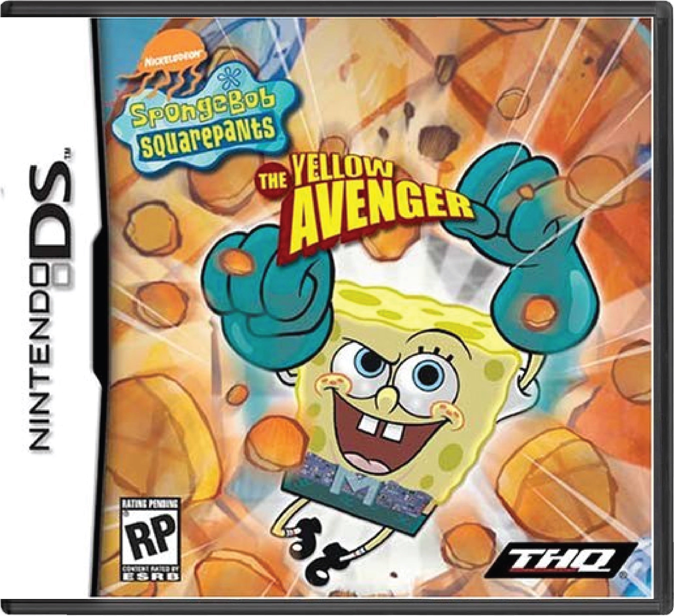 SpongeBob SquarePants Yellow Avenger Cover Art