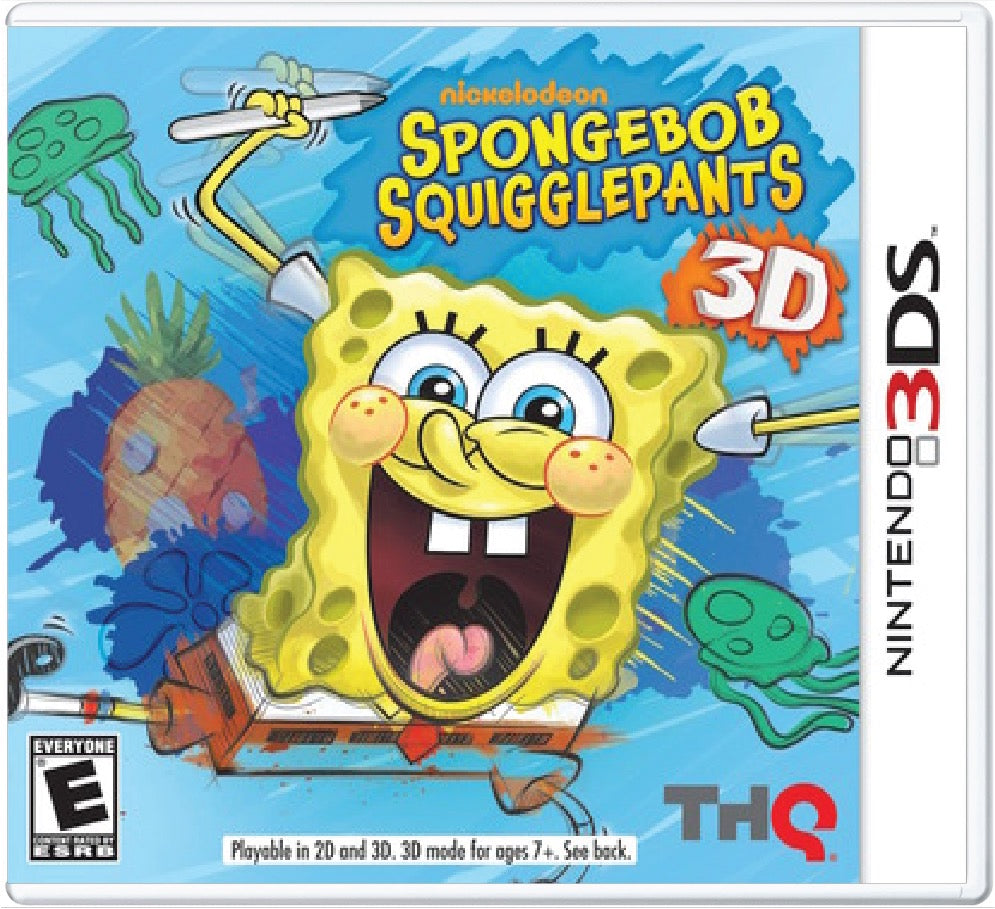 SpongeBob SquigglePants 3D Cover Art