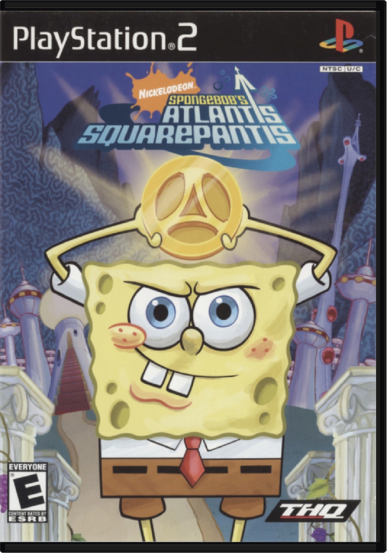 SpongeBob's Atlantis SquarePantis Cover Art and Product Photo