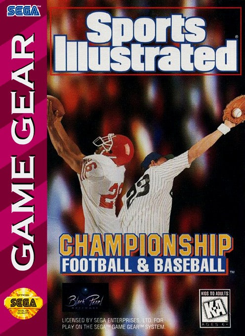 Sports Illustrated Championship Football & Baseball Cover Art