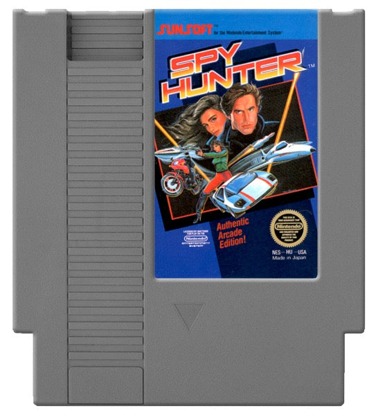 Spy Hunter Cover Art and Product Photo