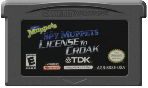 Spy Muppets License to Croak Cartridge