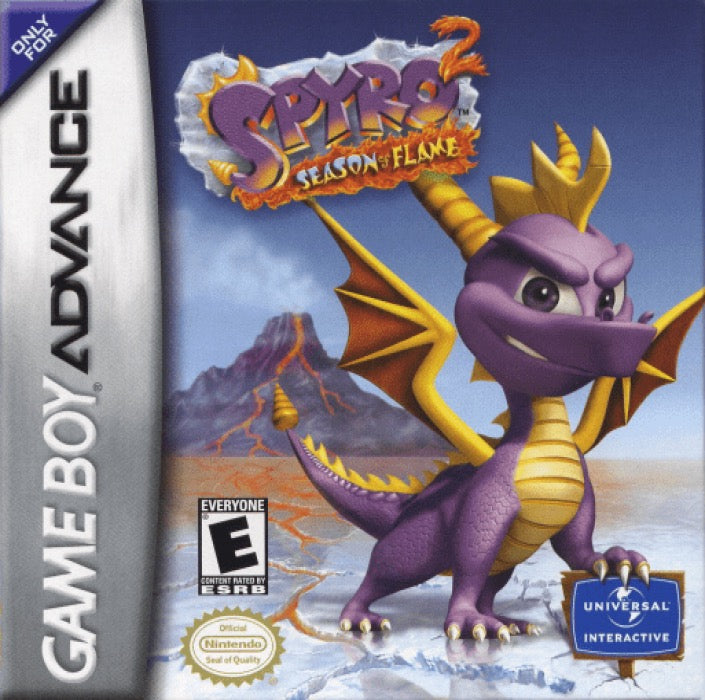 Spyro 2 Season of Flame Cover Art