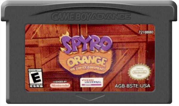 Spyro Orange The Cortex Conspiracy Cartridge