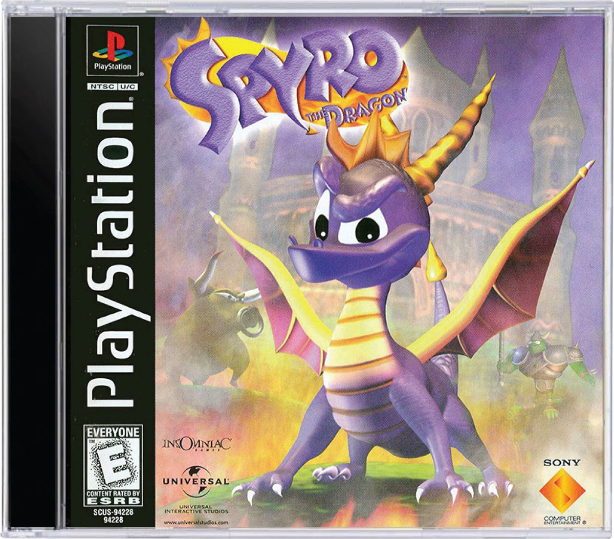 Notice De Jeu Spyro The Dragon Pour PlayStation 1 (PS1) – État Correct, Manuel Seul