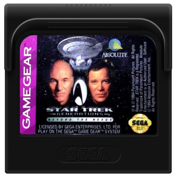 Star Trek Generations Beyond the Nexus Cartridge