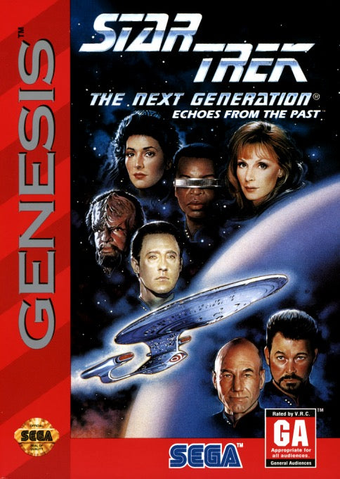Star Trek Next Generation Echoes From the Past Cover Art