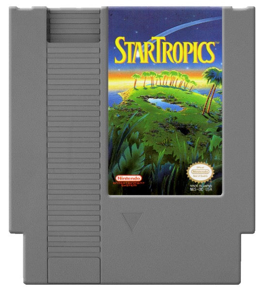 Star Tropics Cover Art and Product Photo