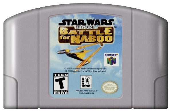 Star Wars Battle for Naboo Cover Art and Product Photo