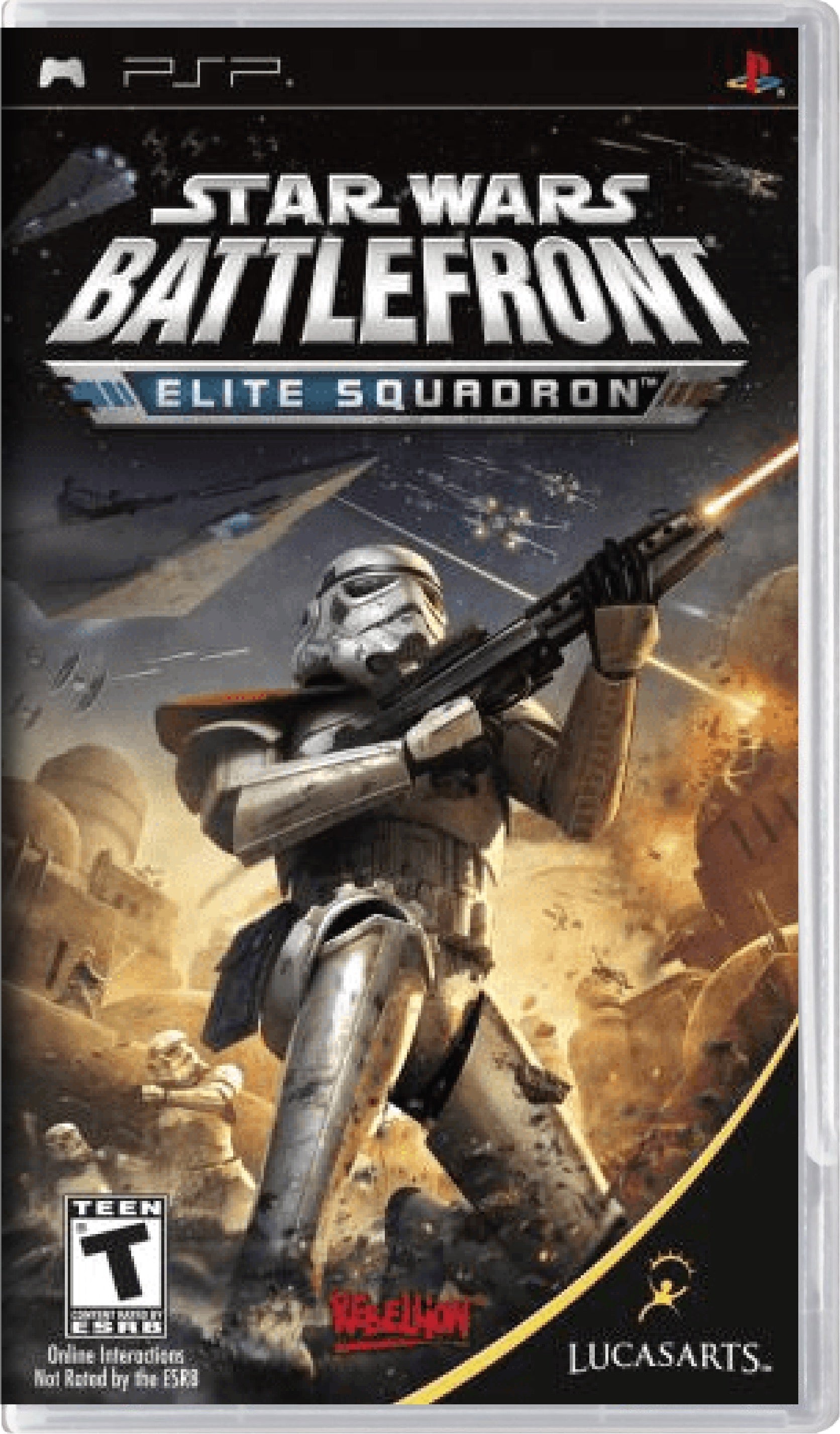 Star Wars Battlefront Elite Squadron Cover Art
