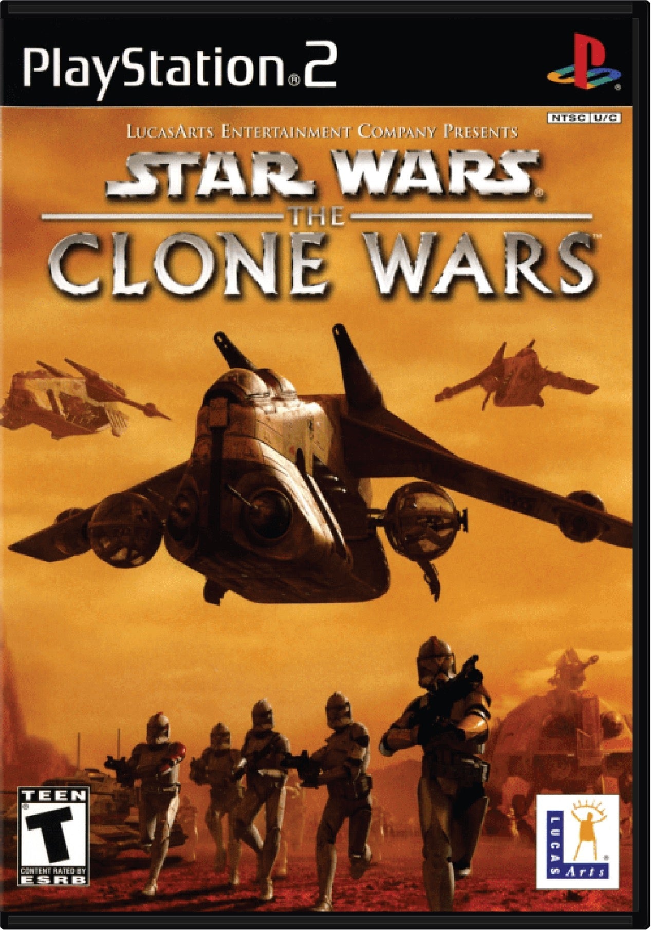 Star Wars Clone Wars Cover Art and Product Photo